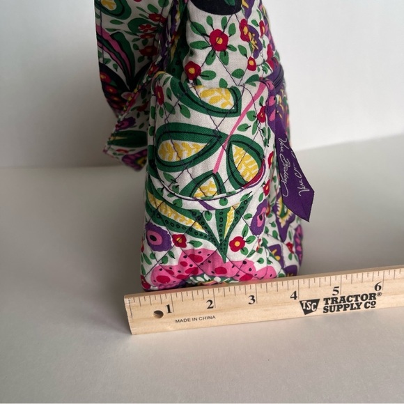 Retired Vera Bradley Viva La Vera Floral Quilted Crossbody Handbag - Picture 10 of 12